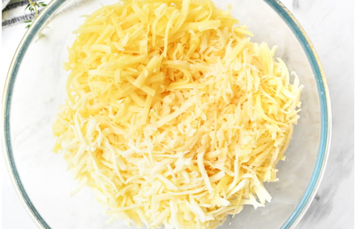 grated cheese