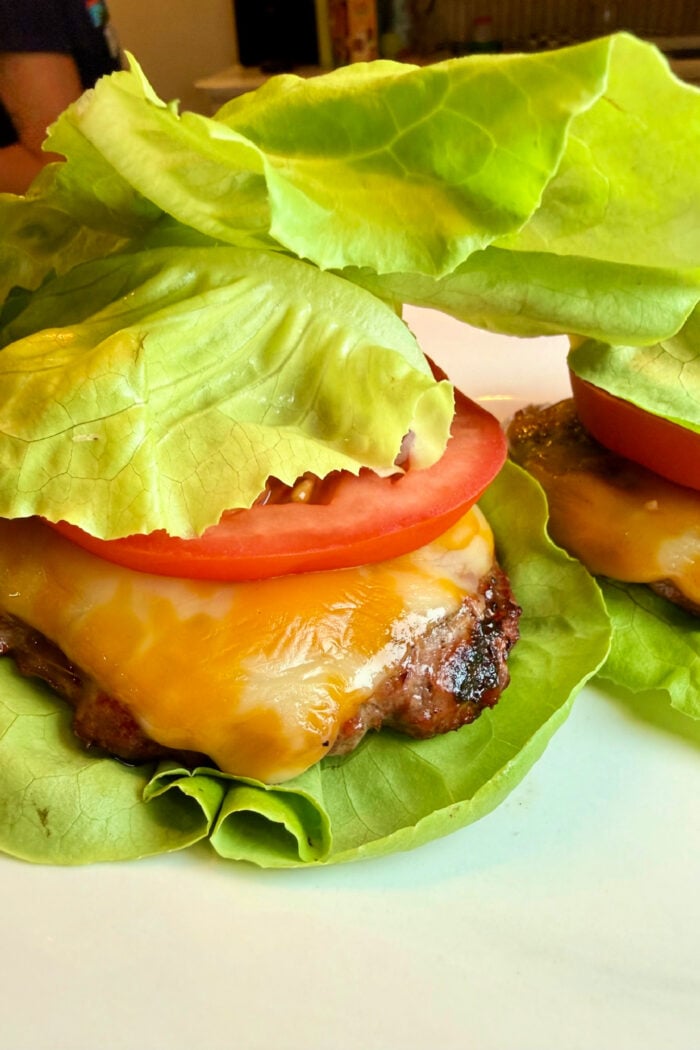 protein style Hamburger Patty