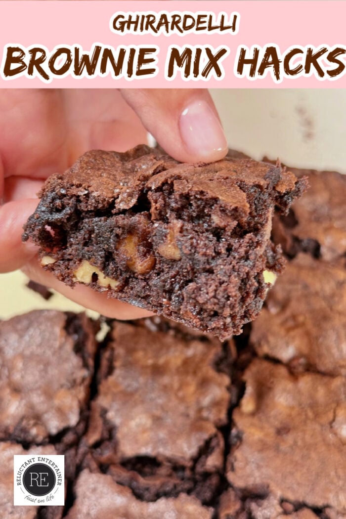 a Ghirardelli Brownie