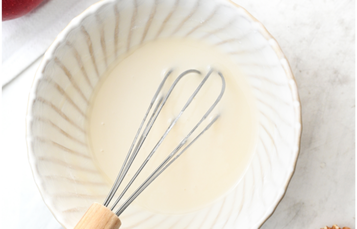 making vanilla icing