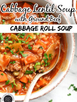 Cabbage Lentil Soup (AKA Cabbage Roll Soup) recipe