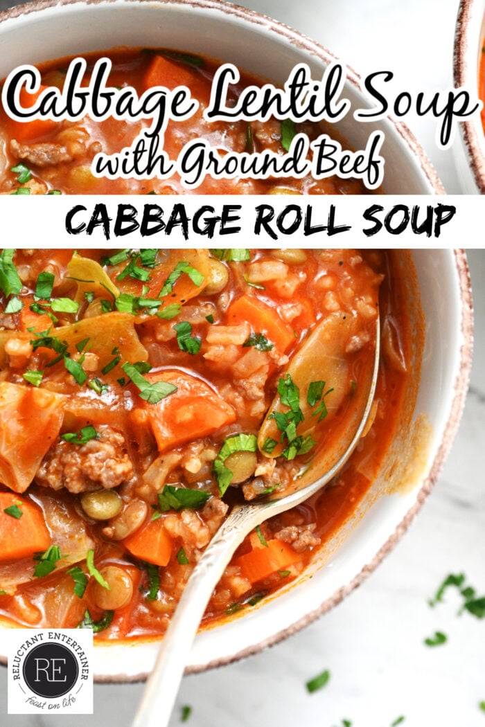 Cabbage Lentil Soup (AKA Cabbage Roll Soup) recipe