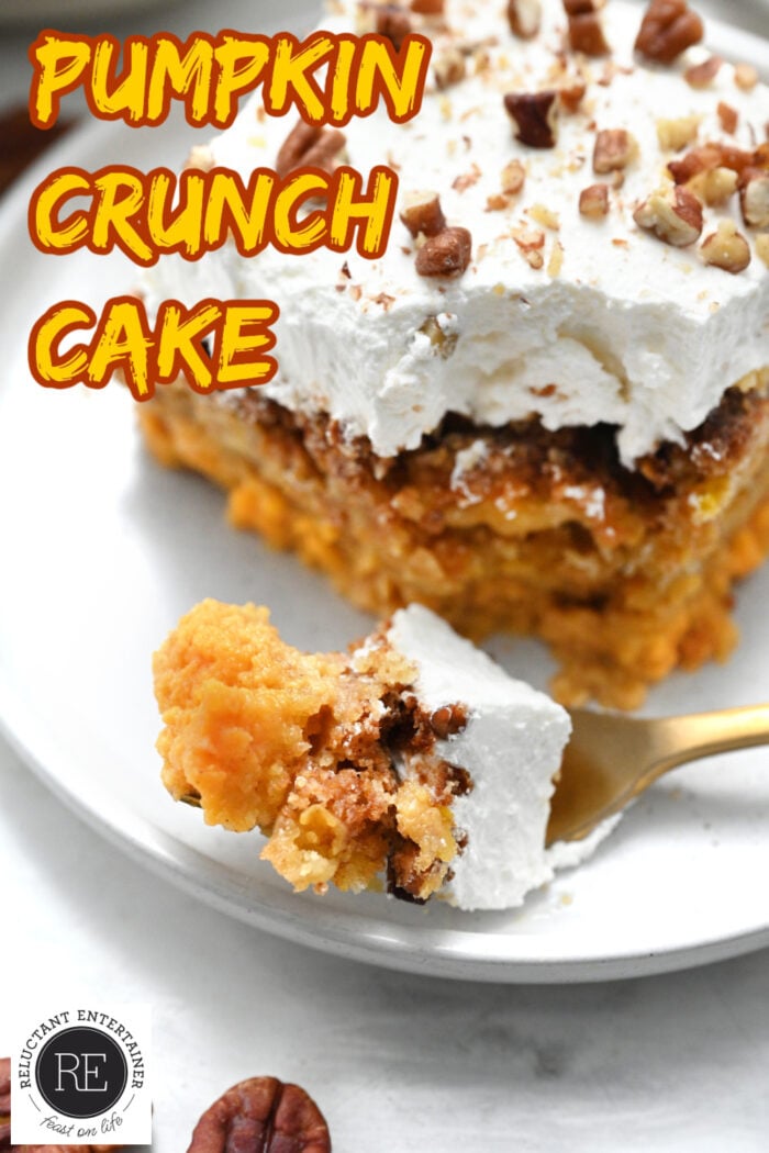 Pumpkin Crunch Cake