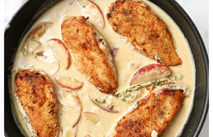 skillet Apple Cider Chicken