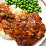 swiss steak with mushrooms