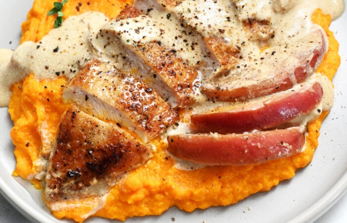 saucy apple chicken