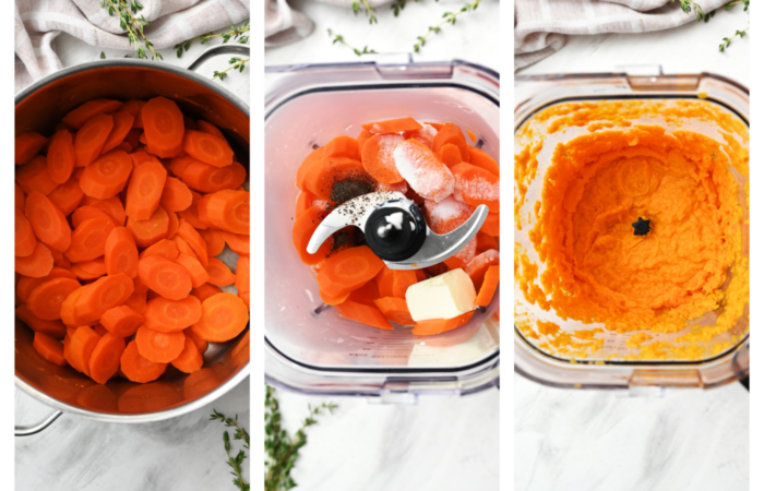 pureeing carrots