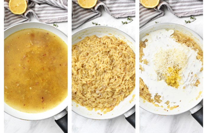 how to make orzo
