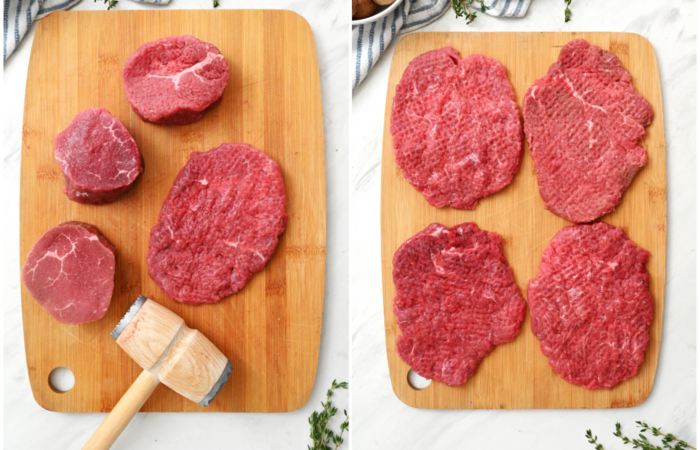 tenderizing steak