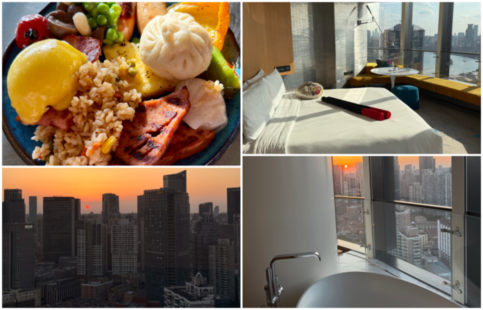 The W Hotel in Shanghai