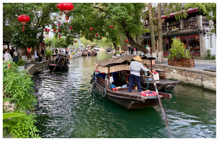 ancient water town in shanghai